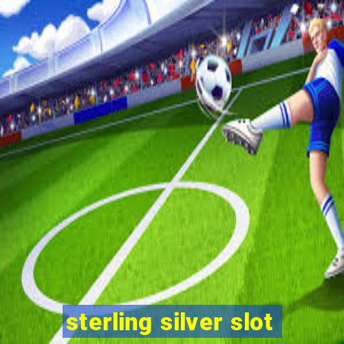 sterling silver slot