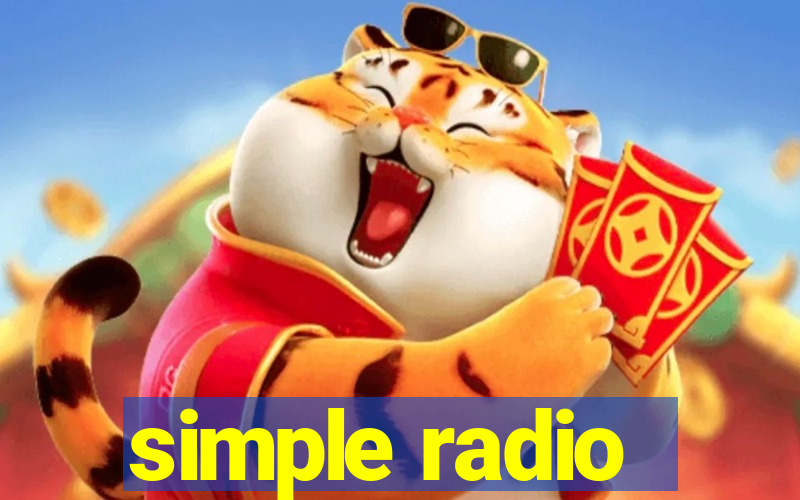 simple radio