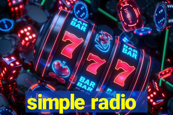 simple radio