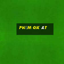 phỏm qk át