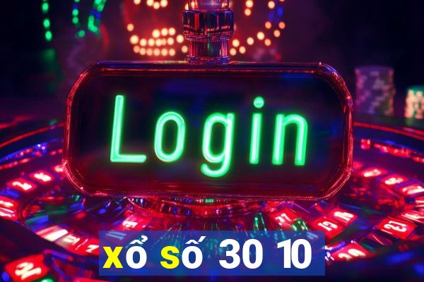 xổ số 30 10