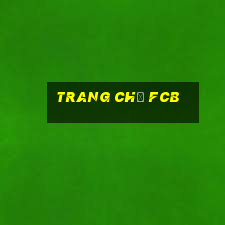 Trang Chủ Fcb