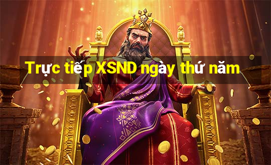 Trực tiếp XSND ngày thứ năm