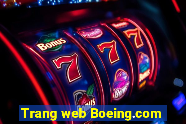 Trang web Boeing.com