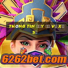 Thông tin đầy đủ về xổ số