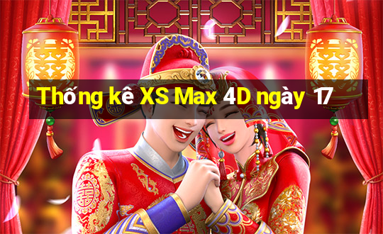 Thống kê XS Max 4D ngày 17