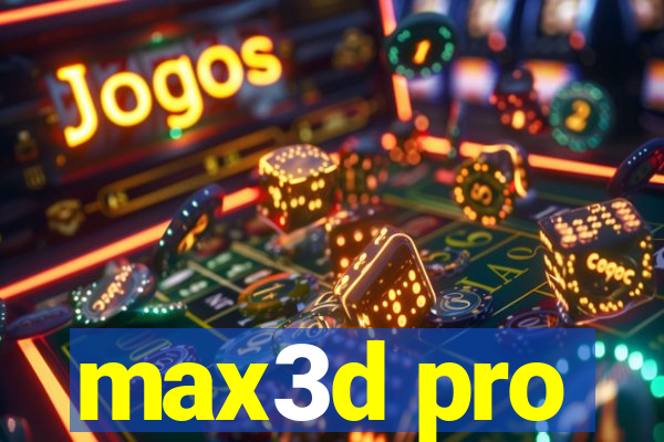 max3d pro