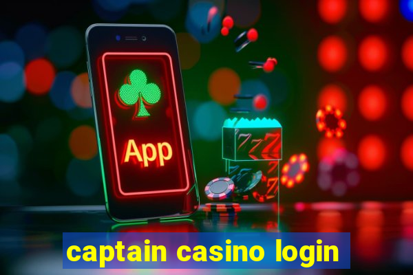 captain casino login