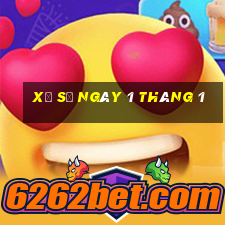 xổ số ngày 1 tháng 1