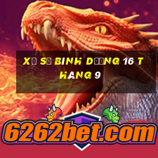 xổ số bình dương 16 tháng 9