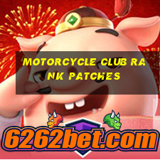 motorcycle club rank patches