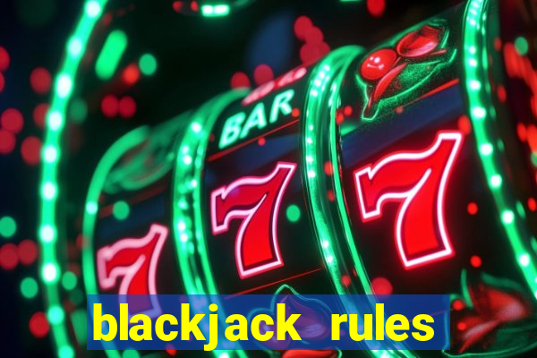 blackjack rules card values