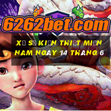 xổ số kiến thiết miền nam ngày 14 tháng 6