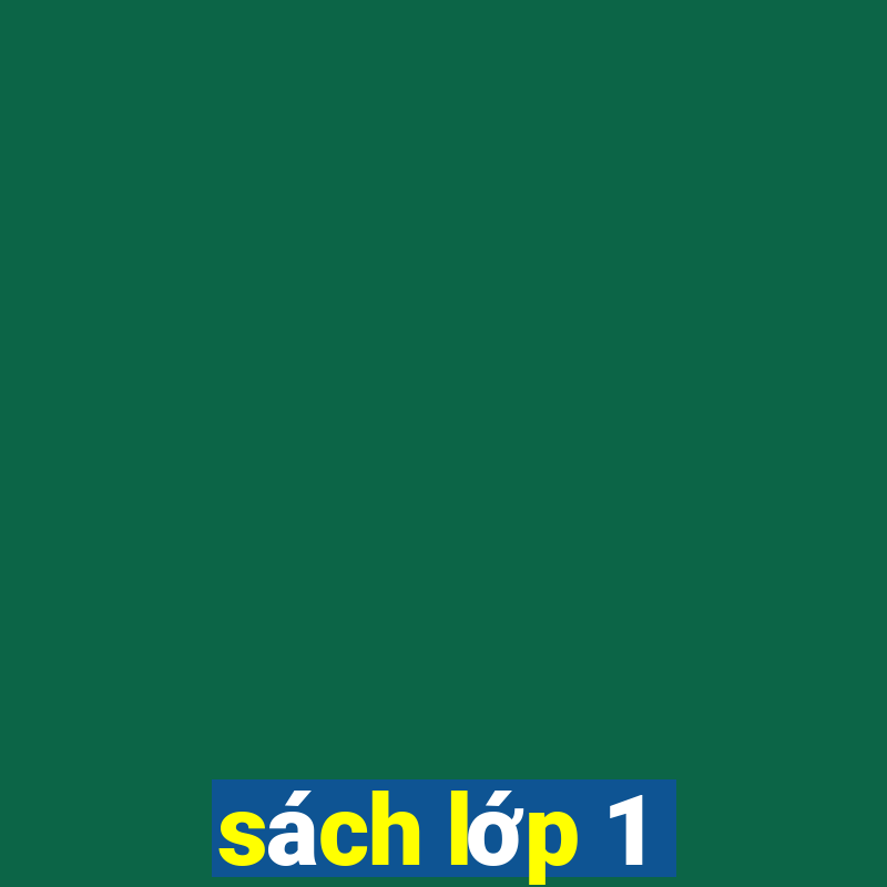 sách lớp 1