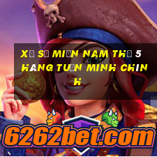 xổ số miền nam thứ 5 hàng tuần minh chính