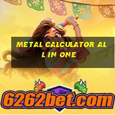 metal calculator all in one