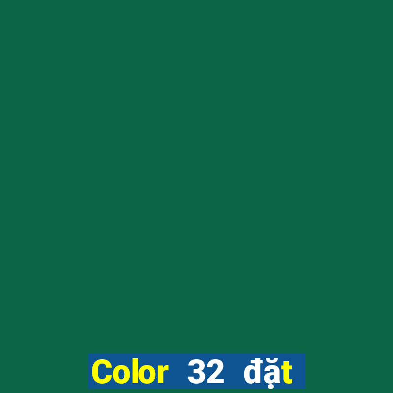 Color 32 đặt cược Sảnh xổ số