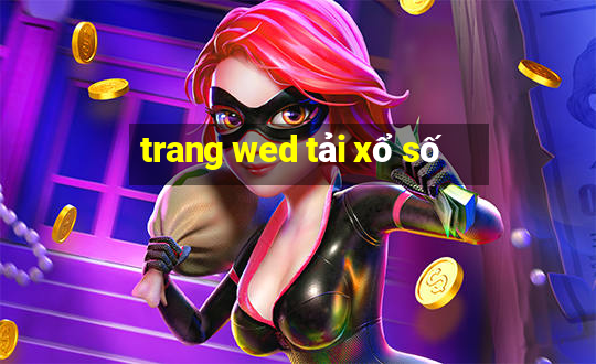 trang wed tải xổ số