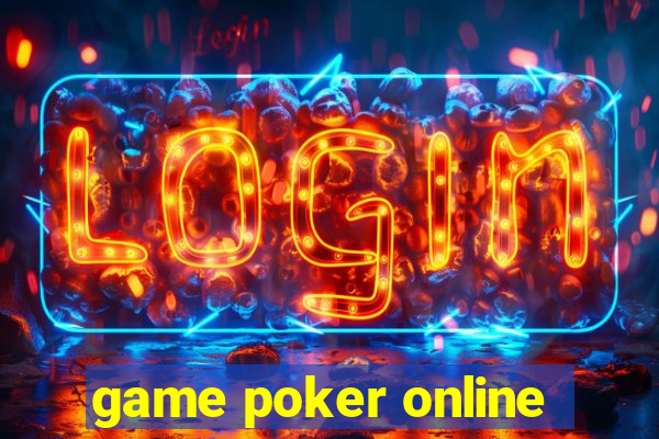 game poker online