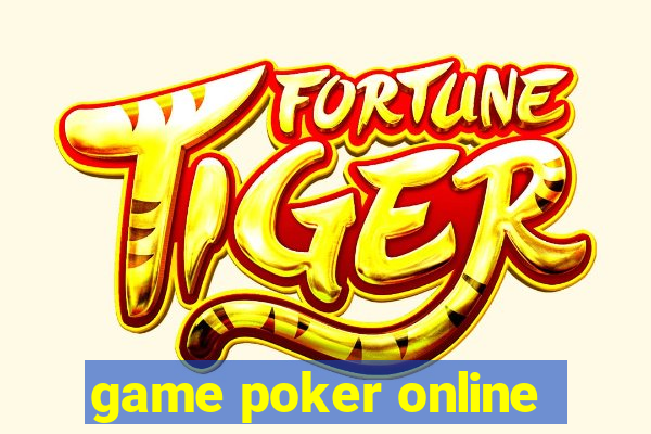 game poker online