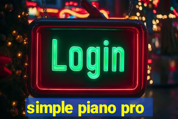 simple piano pro