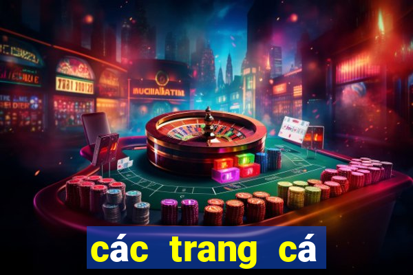 các trang cá cược trực tuyến