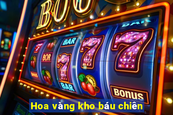 Hoa vàng kho báu chiên