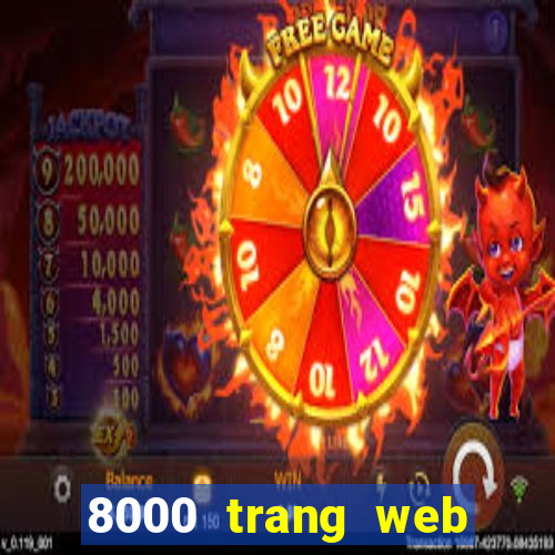 8000 trang web xổ số