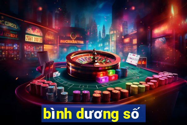 bình dương số