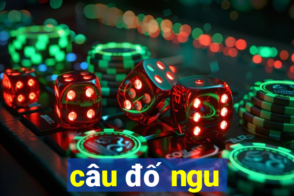 câu đố ngu