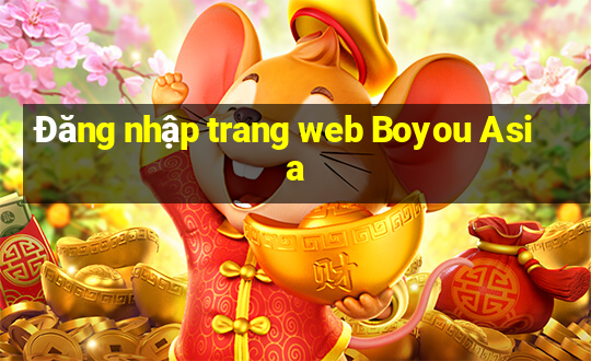 Đăng nhập trang web Boyou Asia