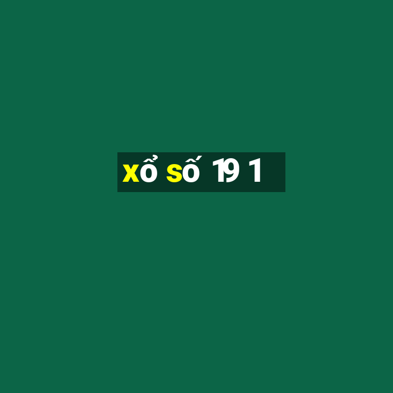 xo so 19 1