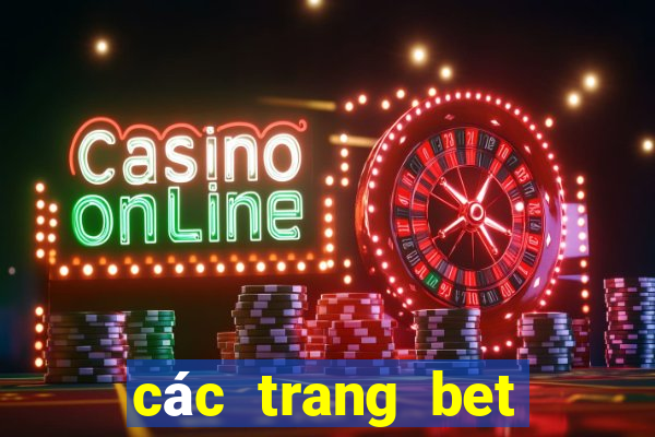 các trang bet bóng đá