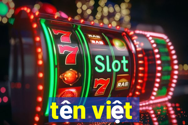 tên việt