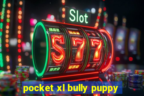 pocket xl bully puppy