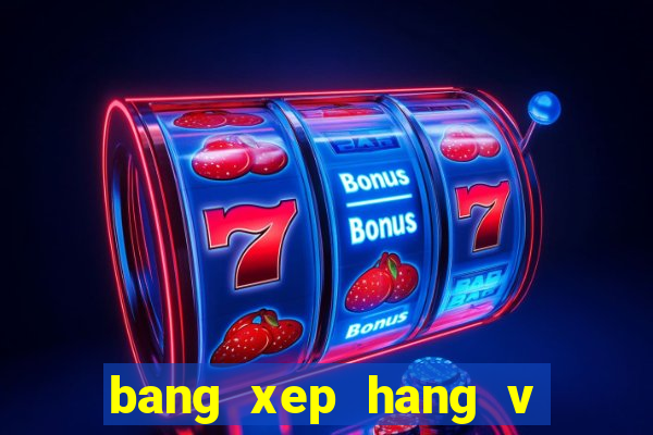 bang xep hang v lich 2022