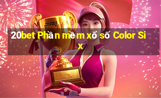 20bet Phần mềm xổ số Color Six