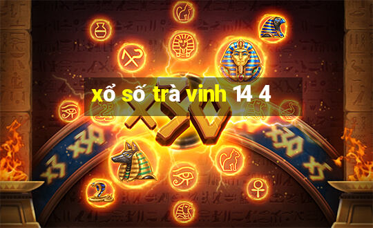 xổ số trà vinh 14 4