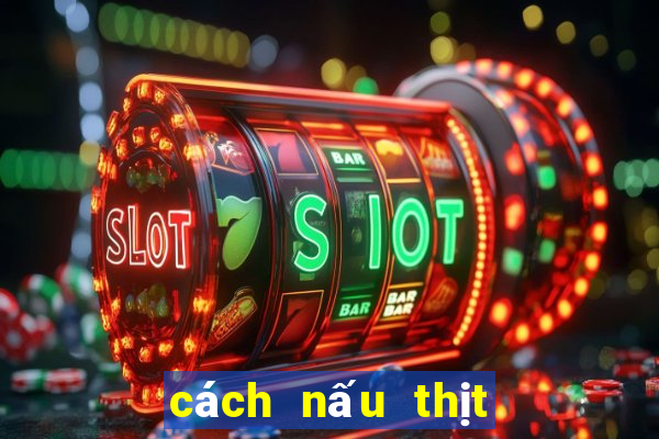 cách nấu thịt rang tôm ngon