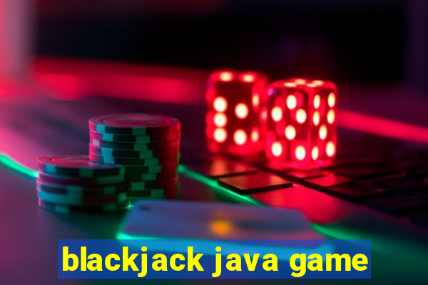 blackjack java game