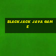 blackjack java game