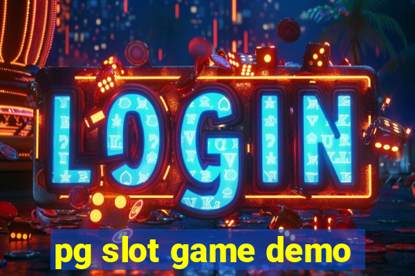 pg slot game demo