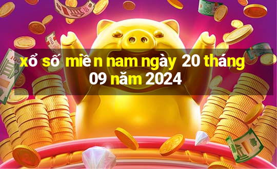 xổ số miền nam ngày 20 tháng 09 năm 2024