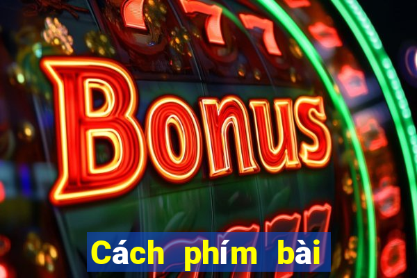 Cách phím bài chéo cánh