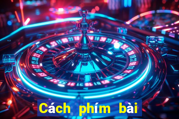 Cách phím bài chéo cánh