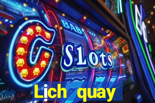 Lịch quay XSBINGO18 thứ tư