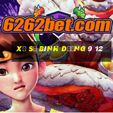 xổ số bình dương 9 12