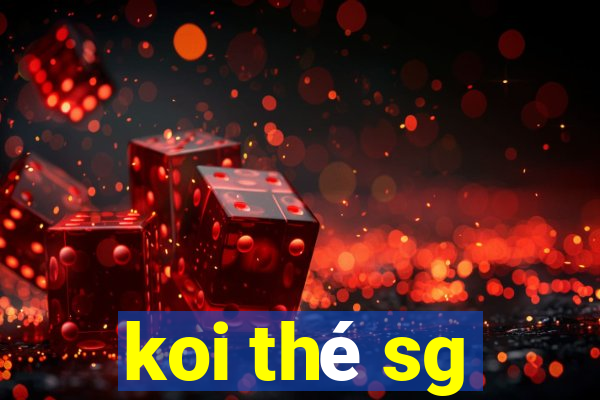 koi thé sg