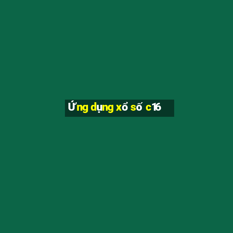 Ứng dụng xổ số c16