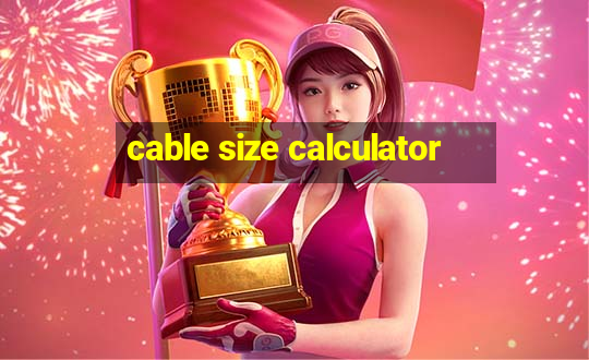 cable size calculator